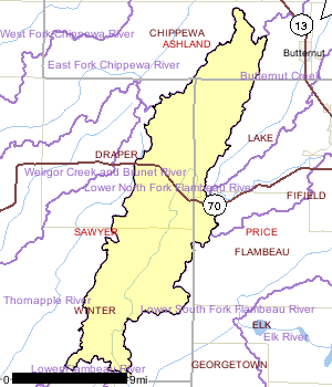 Lower North Fork Flambeau River Watershed