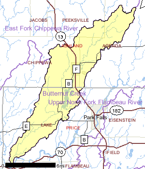 Butternut Creek Watershed