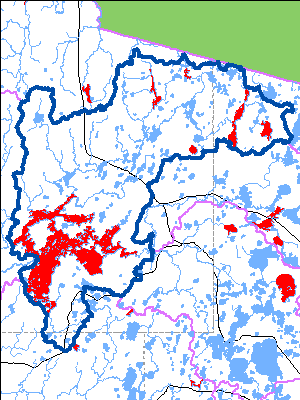 Impaired Water in Flambeau Flowage Watershed