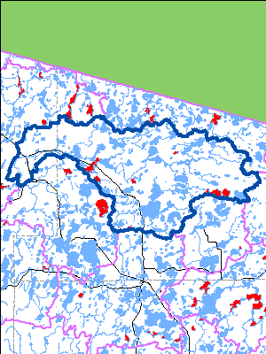 Impaired Water in Manitowish River Watershed