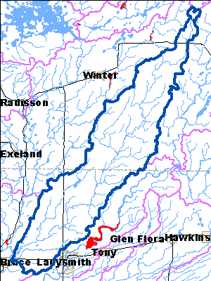 Impaired Water in Thornapple River Watershed