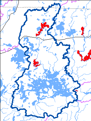 Impaired Water in Lake Chippewa Watershed