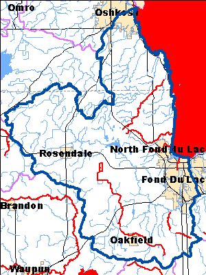 Impaired Water in Fond du Lac River Watershed