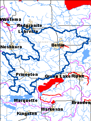 Impaired Water in Fox River - Berlin Watershed