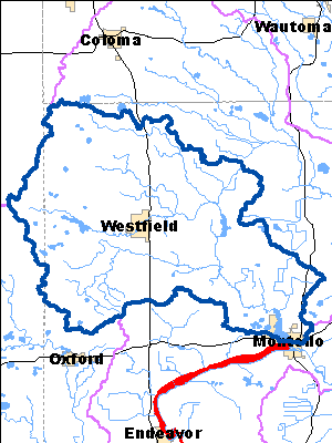 Impaired Water in Montello River Watershed