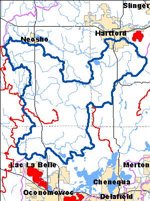 Impaired Water in Ashippun River Watershed