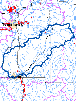 Impaired Water in Prairie River Watershed