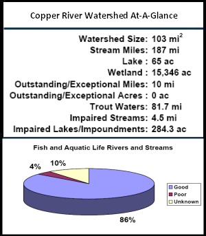 Copper River Watershed At-a-Glance