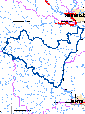 Impaired Water in New Wood River Watershed
