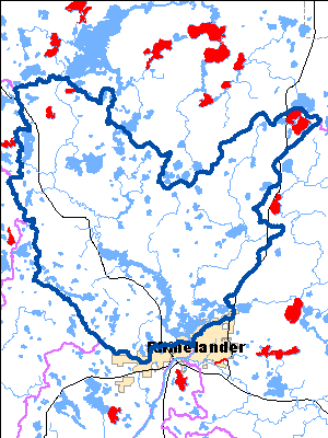 Impaired Water in Rhinelander Flowage Watershed