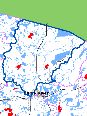 Impaired Water in Tamarack Pioneer River Watershed