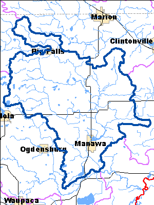 Impaired Water in Lower Little Wolf River Watershed