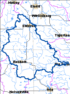 Impaired Water in Upper Little Wolf River Watershed