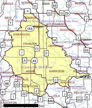Upper Little Wolf River Watershed