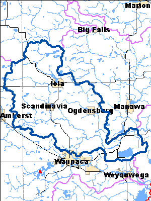 Impaired Water in South Branch Little Wolf River Watershed