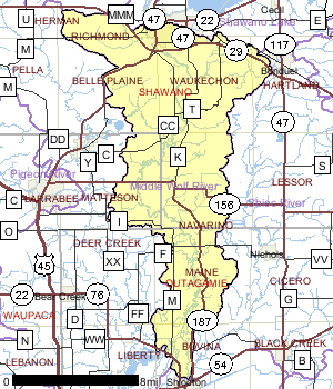 Middle Wolf River Watershed