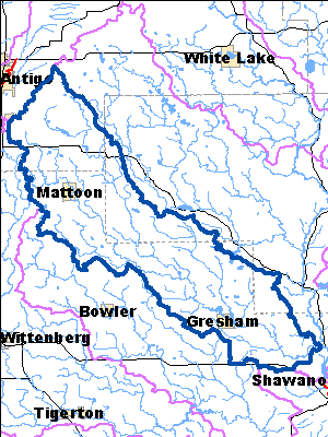 Impaired Water in Red River Watershed
